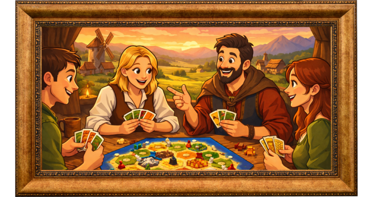 Catan — Negociar es tan importante como producir