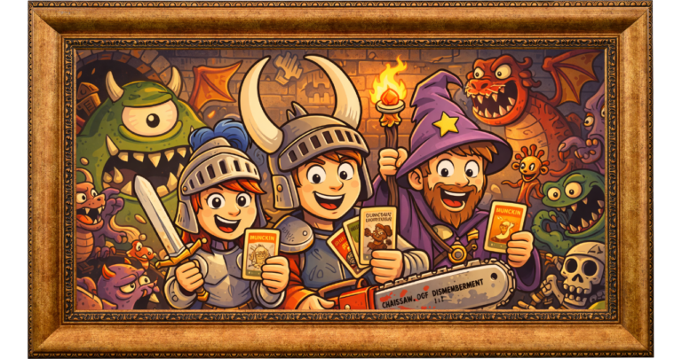 Munchkin — Jugar para arruinarle la victoria a otro